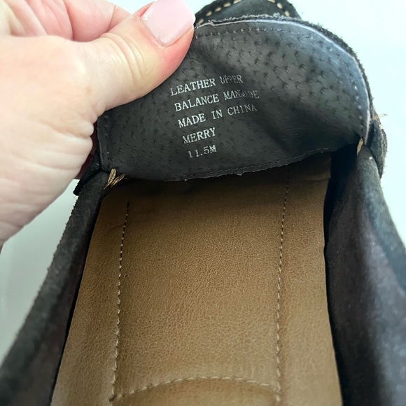 ALFANI•mens brown suede horsebit driving moccasins slip on loafers 11.5M EUC - Picture 6 of 6